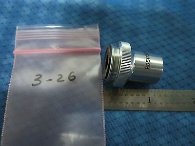 MICROSCOPE PART OBJECTIVE EDSCORP 5X  #3-26 OPTICS BIN#3