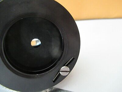 MICROSCOPE PART WILD HEERBRUGG SWISS M11 CONDENSER + IRIS AS PICTURED F4-A-23