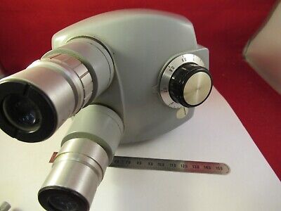 bausch lomb OPTICS STEREO HEAD + OCULARS MICROSCOPE PART AS PICTURED &8-A-01