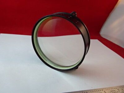 OPTICAL MOUNTED LENS CONVEX CONCAVE MIL SPEC LASER OPTICS AS IS #50-A-06