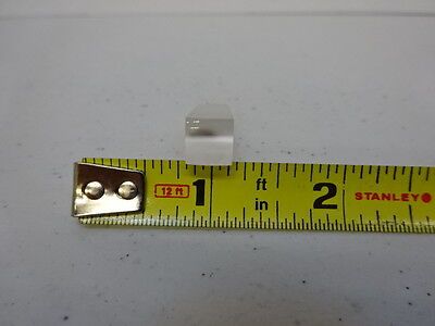 LONG BI CONVEX LENS GLASS BAR OPTICS OPTICAL AS PICTURED &J4-A-10