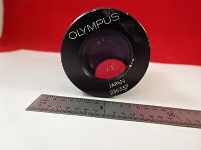 MICROSCOPE PART OLYMPUS JAPAN PHOTO OCULAR EYEPIECE OPTICS AS IS #D3-A-12