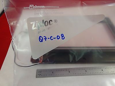 OPTICAL LARGE HEATED DISPLAY GLASS PANEL  LASER OPTICS AS IS BIN#Q7-C-08