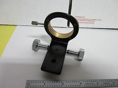 MICROSCOPE CONDENSER  HOLDER WILD BRASS HEERBRUGG SWISS   BIN#N1-W-07