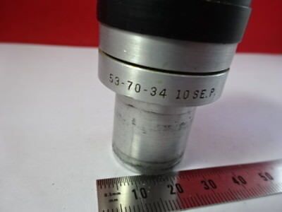 BAUSCH LOMB 537034 STEREO EYEPIECE MICROSCOPE PART OPTICS AS IS &51-A-44