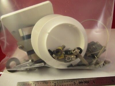 LOT SCREWS + PLASTIC CAPS DMRB LEICA GERMANY MICROSCOPE PART AS PICTURED 92-A-32