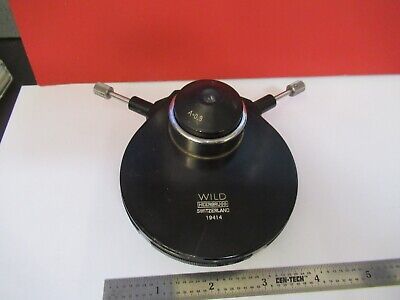 WILD SWISS M20 DARK PHASE CONDENSER OPTICS MICROSCOPE PART AS PICTURE &A9-A-120