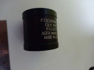 OPTICAL MAGNIFICATION LENS GLV IMAGER AGFA GERMANY OPTICS AS IS BIN#P9-14