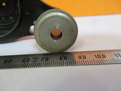 ANTIQUE SPENCER CONDENSER + IRIS OLD MICROSCOPE PART AS PICTURED #P4-B-23