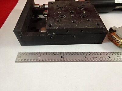 MICROMETER MOTORIZED STAGE CONTROL TECHNICS OPTICAL LASER OPTICS AS IS B#IL-2-44