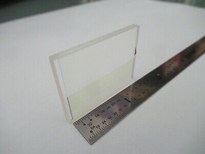 GOOD OPTICAL MIL SPEC COATED BK7 GLASS SHEET LASER OPTICS AS PICTURED &4B-FT-07