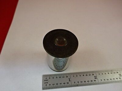 FOR PARTS EYEPIECE ERNST LEITZ GERMANY 10X OPTICS MICROSCOPE PART AS IS &33-A-40