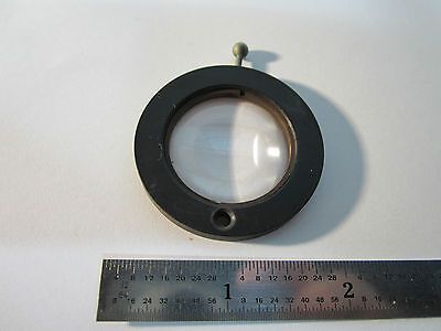 OPTICAL MICROSCOPE PART CLEAR FILTER OPTICS BIN#24-50-8