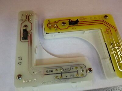 MICROSCOPE PART LEICA GERMANY DMRXA SIDE BOARDS AS IS B#L8-A-10