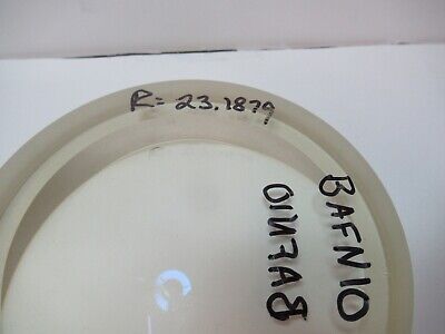 HUGE OPTICAL MIL SPEC BAFNIO COATING LENS Bi concave OPTICS as pictured &83-B-09