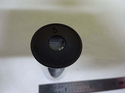 MICROSCOPE PART EYEPIECE 5X OPTICS #X5-13