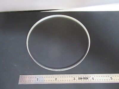 OPTICAL BK7 GLASS ROUND WINDOW PLATE 4.00" DIAMETER OPTICS AS PICTURED FT-1-A-68