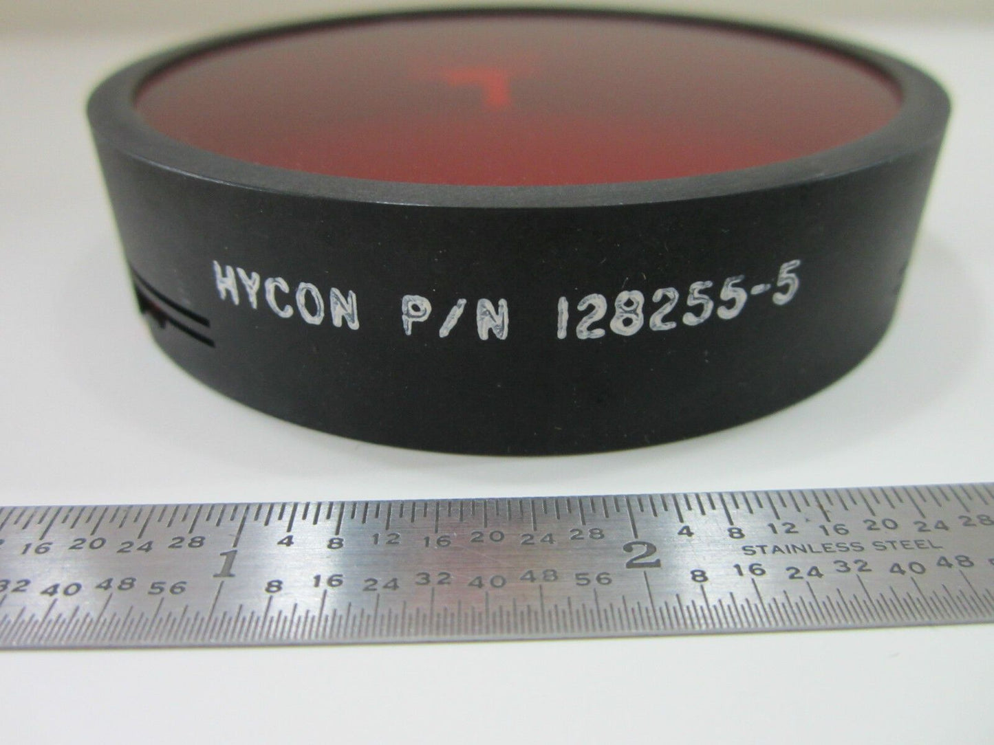 RED HYCOM OPTICAL FILTER LASER OPTICS #D6