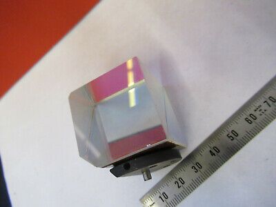 OPTICAL CUBE PRISM POLARIZED BEAM SPLITTER LASER OPTICS AS PICTURED &FT-5-P