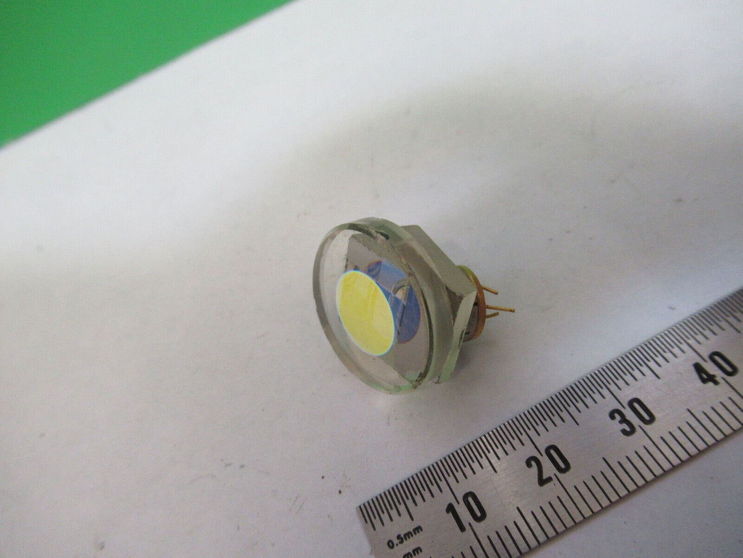 OPTICAL PHOTODIODE +ZERODUR MINI LENS RLG LITTON OPTICS  AS PICTURED &H3-B-42