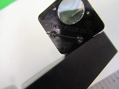 OPTICAL NEW FOCUS MOUNTED MIRROR LASER OPTICS AS PICTURED &18-B-01