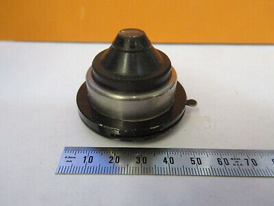 ANTIQUE SPENCER CONDENSER + IRIS OPTICS MICROSCOPE PART AS PICTURED P6-A-105