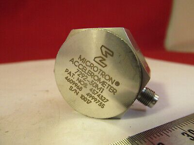 MEGGITT ENDEVCO 7292-30M1 ACCELEROMETER VIBRATION SENSOR AS PICTURED #10-A-46