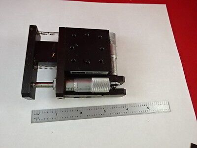 OPTICAL POSITIONER PARKER DAEDAL SLIDE MICROMETER LASER OPTICS AS IS BIN#L2-B-ii