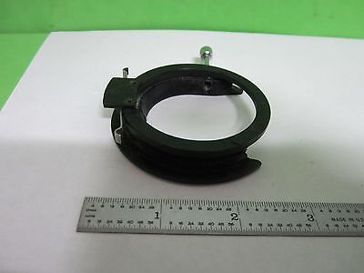 MICROSCOPE PART CONDENSER HOLDER ??  AS IS BIN#Q4-B-88