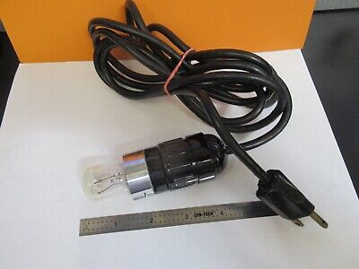 ZEISS GERMANY LAMP ASSEMBLY WORKS OK MICROSCOPE PART AS PICTURED &11-B-03