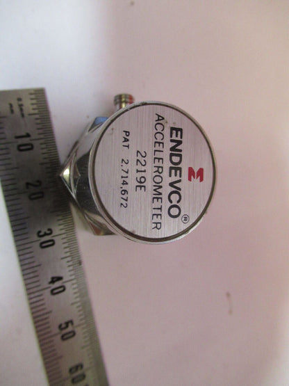 ACCELEROMETER ENDEVCO MEGGITT 2219E  100 pC/g VIBRATION SENSOR AS PIC F8-C-29