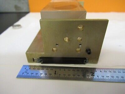 LEICA LEITZ GERMANY SLIDE GLASS PRISM MICROSCOPE PART AS PIC &H8-B-02