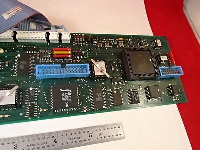 MICROSCOPE PART LEICA GERMANY DMRXA ELECTRONIC BOARD AS IS B#G2-B-02