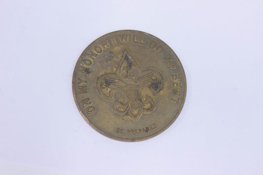 Boy Scouts of America "On My Honor I Will do My Best" Token & 1977 National Jamboree Tokens