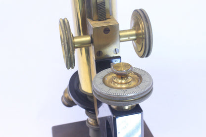 Bausch & Lomb Antique Brass Microscope (77796)