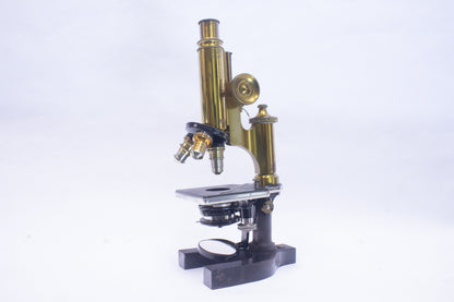 Bausch & Lomb Antique Brass Microscope (65747)