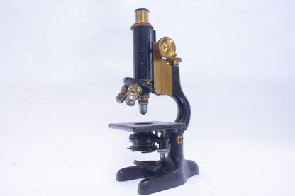 Bausch & Lomb Antique Brass Microscope (113389)