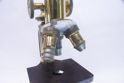 Reichert Antique Brass Microscope (33836)