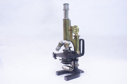 Reichert Antique Brass Microscope (44715)