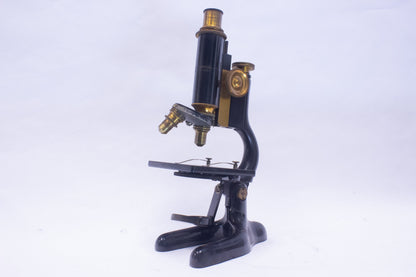 Bausch & Lomb Antique Brass Microscope (122707)