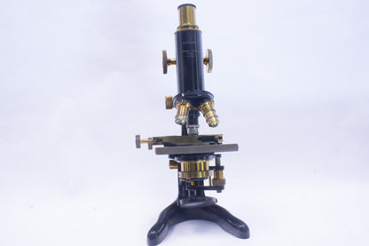 W. Watson & Sons Antique Brass Microscope (46730)