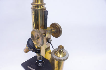 Bausch & Lomb Antique Brass Microscope (65747)