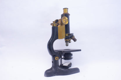 Bausch & Lomb Antique Brass Microscope (113389)