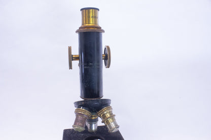 Bausch & Lomb Antique Brass Microscope (113389)