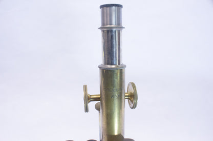 Reichert Antique Brass Microscope (44715)