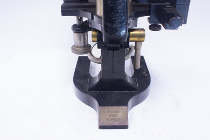 Reichert Antique Brass Microscope (44715)