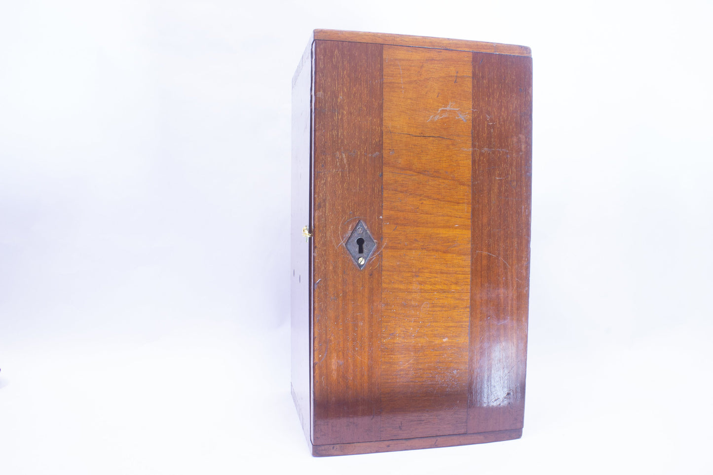 W. Watson & Sons Antique Wood Microscope Case