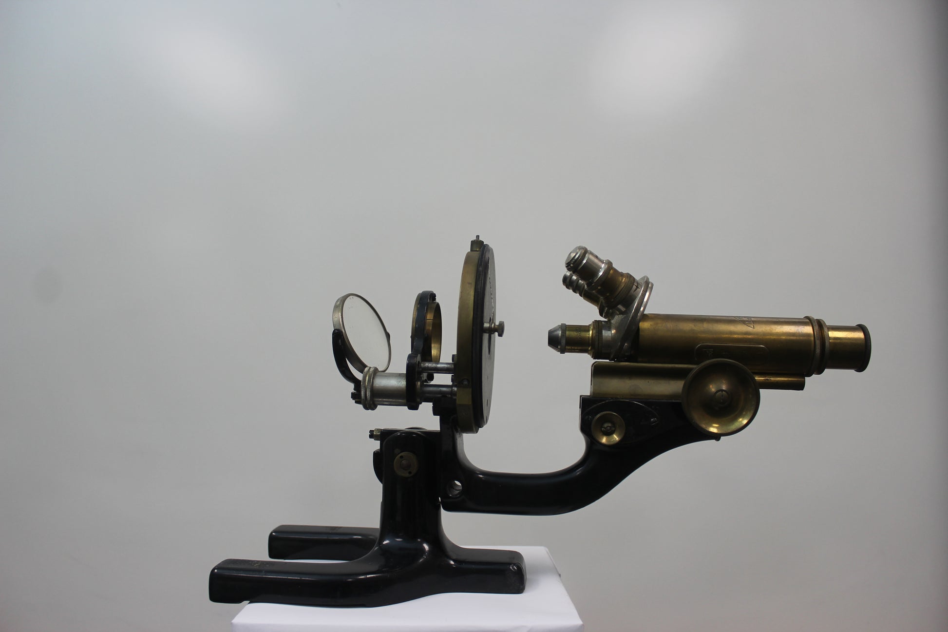 Reichert Antique Brass Microscope (85877) - Sold by SILO Surplus