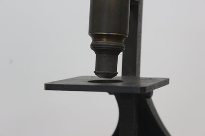 R & J. Beck Antique Brass Microscope (20810) - Sold by SILO Surplus