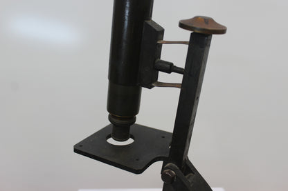 R & J. Beck Antique Brass Microscope (20810) - Sold by SILO Surplus